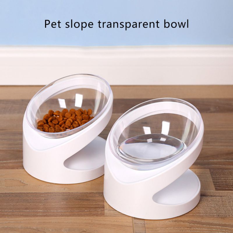 Title 2, Cat Bowl High Foot Dog Bowl Neck Protector Pet ...